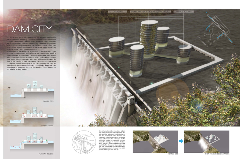 Illustration for article titled 20 Ridiculously Nifty Zombie Safe House Designs